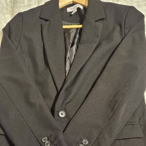 Liz Claiborne One Button Blazer - 6P